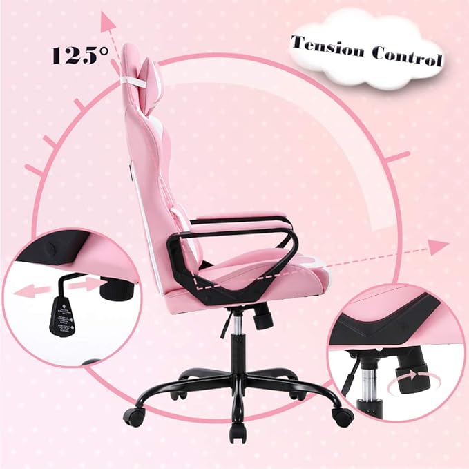 Gaming Chair Office Chair Desk Chair Ergonomic Executive Swivel Rolling - Image 5