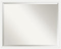 Amanti Art White Bathroom Mirror by AmantiArt