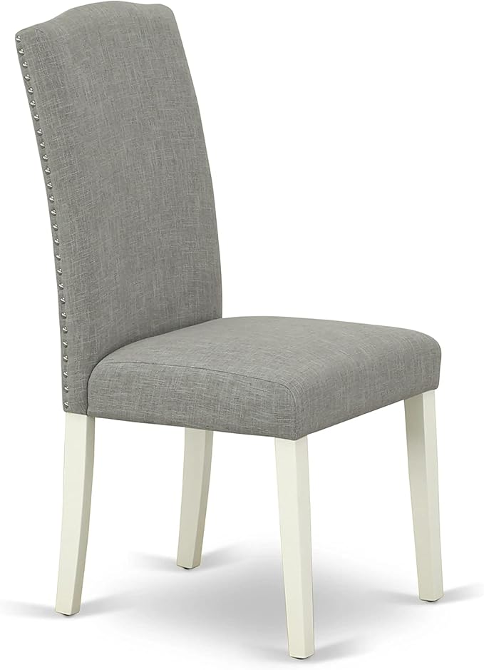 East West Furniture X077EN206-7 7 Piece Modern Dining Table Set Consist of a - Image 8