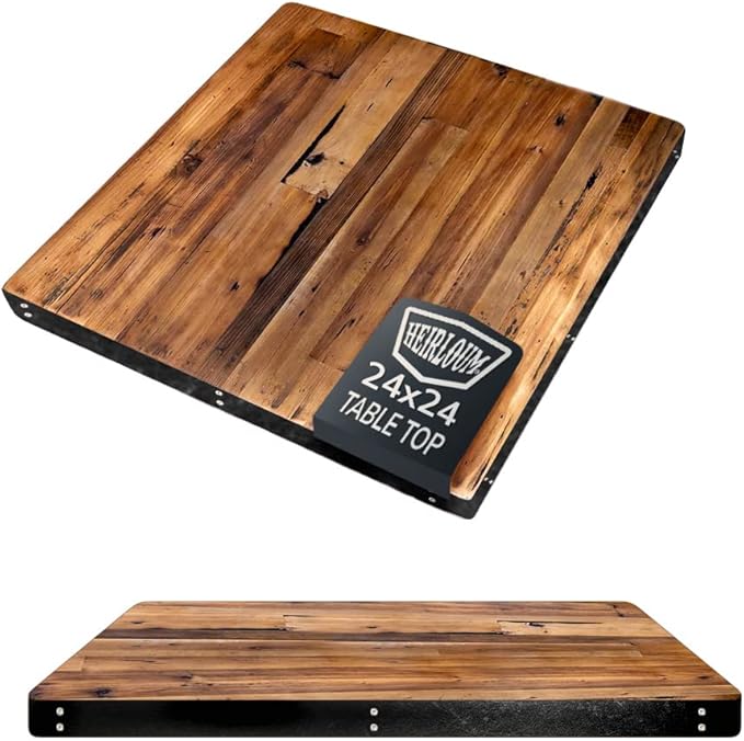 Reclaimed Wood Table Top by Heirloum