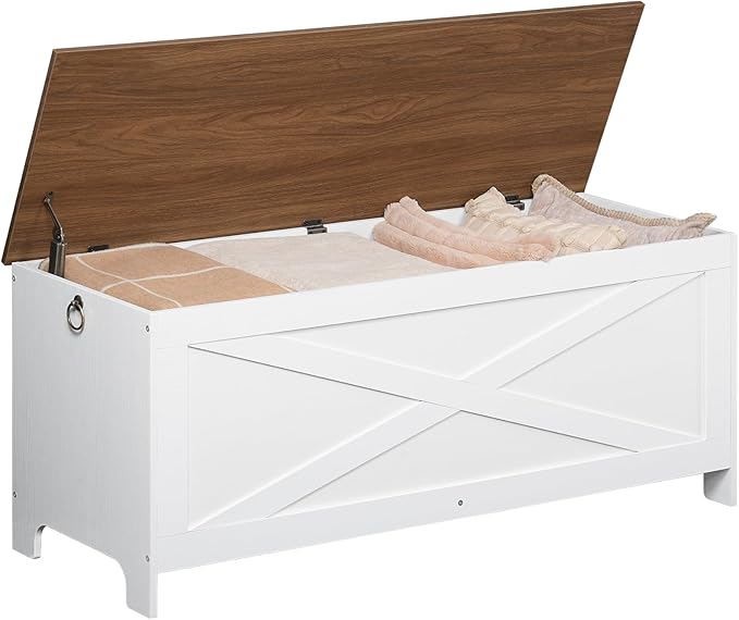 47.2" Toy Chest, Sturdy Entryway Storage Chest - Image 8