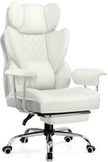COMHOMA Big and Tall Office Chair, High Back Leather Gaming Chair by ComHoma