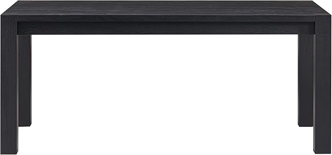 NTC Block 71 Inch Modern Farmhouse Dining Table, Rectangular Dinner Table - Image 8