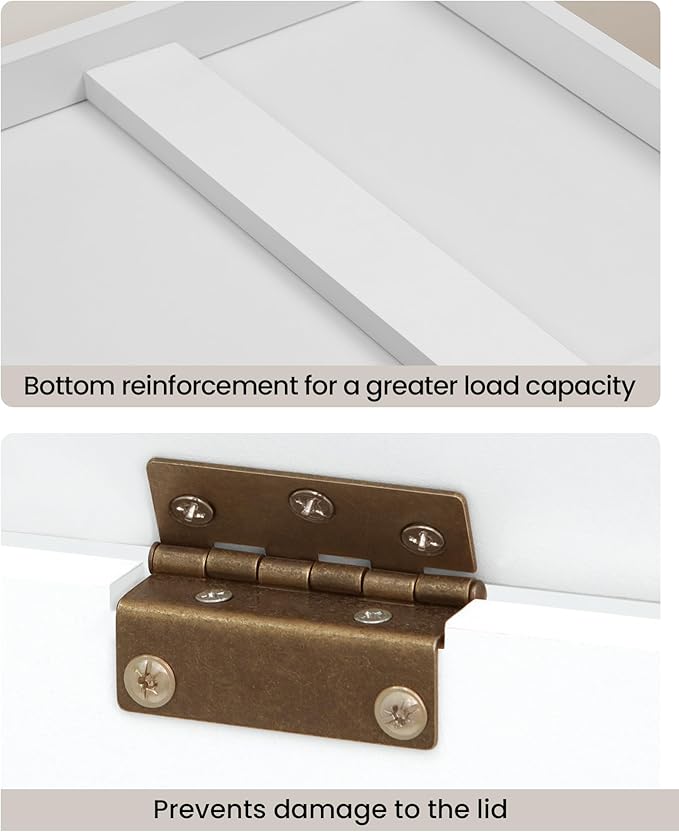39.4" Storage Chest, Extra Large Storage Trunk - Image 3