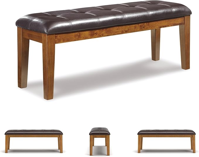 Signature Design by Ashley Ralene Tufted Upholstered Dining Room Bench - Image 7