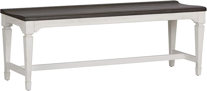Liberty Furniture Industries Allyson Park Wood Seat Bench, W52 x D17 x H19 - Image 2