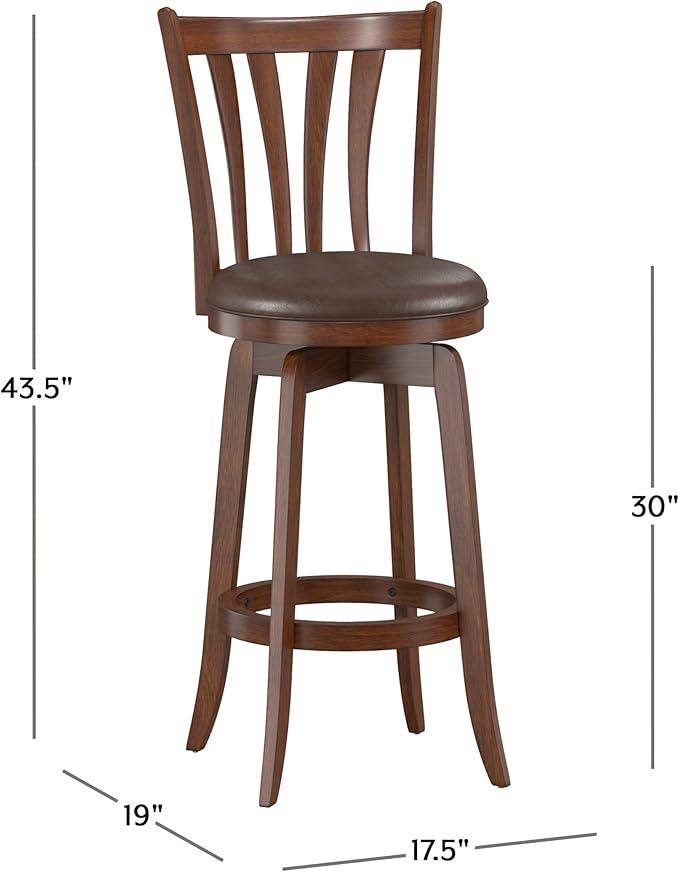 Hillsdale Savana Swivel Bar Stool - Image 3