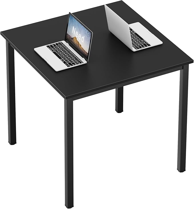 Need Small Square Dining Table- 31-1/2'' Sturdy and Heavy Duty Writing Desk by Need
