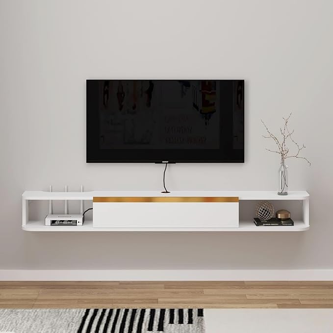 Floating TV Stand, Floating Shelves - Image 8