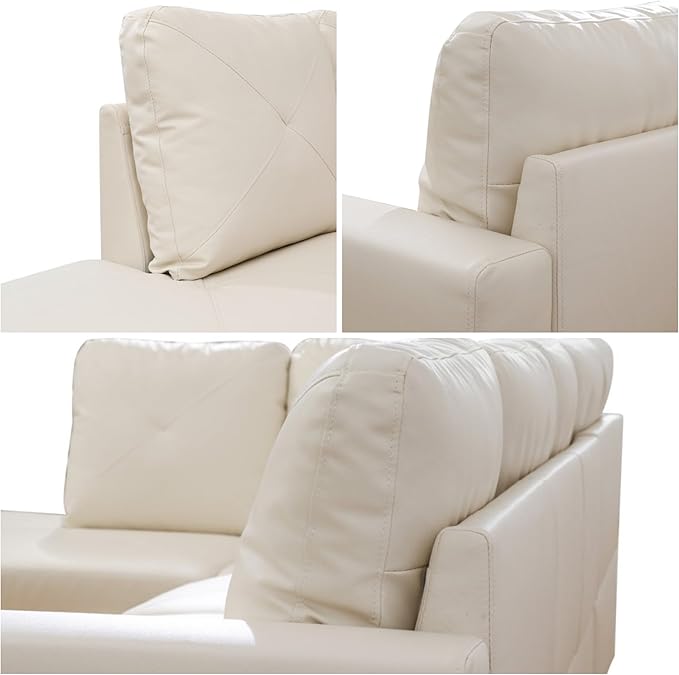 L-Shaped Sectional Sofa, Modern Sectional Couches Home Sofas - Image 5