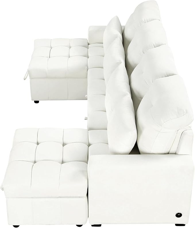 Ball & Cast 110.2" Oversized Versatile Sectional Sleep Sofa - Image 4