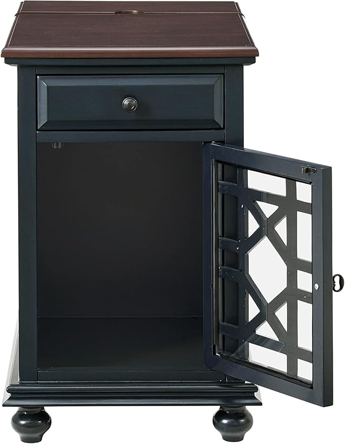 Martin Svensson Home Elegant Chairside End Table, 24 in x 16 in x 25 in - Image 5