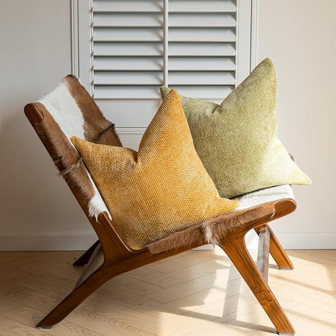 LANANAS Neutral Decorative Throw Pillow Covers 18x18 Inch - Image 5