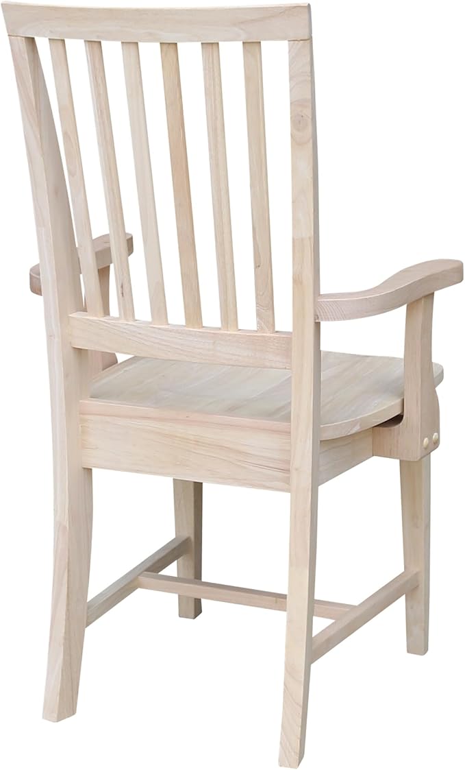 IC International Concepts Mission Side Chair - Image 8