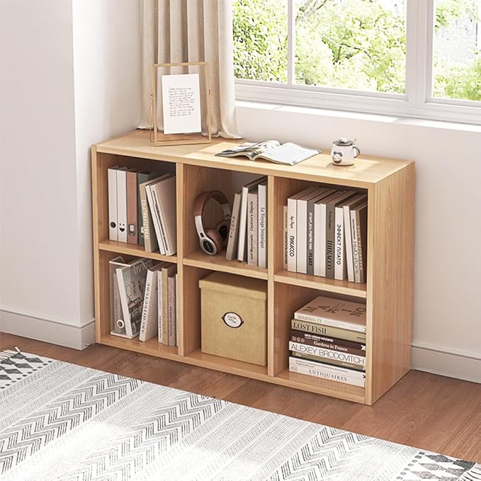 6 Cube Organizer Bookcase by NELYE