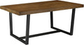 Walker Edison Durango Distressed Solid Wood Dining Table, 72 Inch, Rustic Oak by WalkerEdison