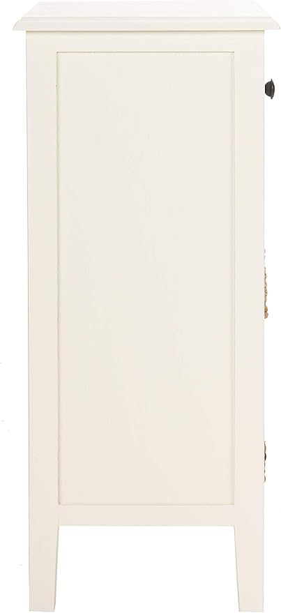 Safavieh Home Collection Everly Drawer, Vintage White 1-Drawer 2 Removable - Image 5