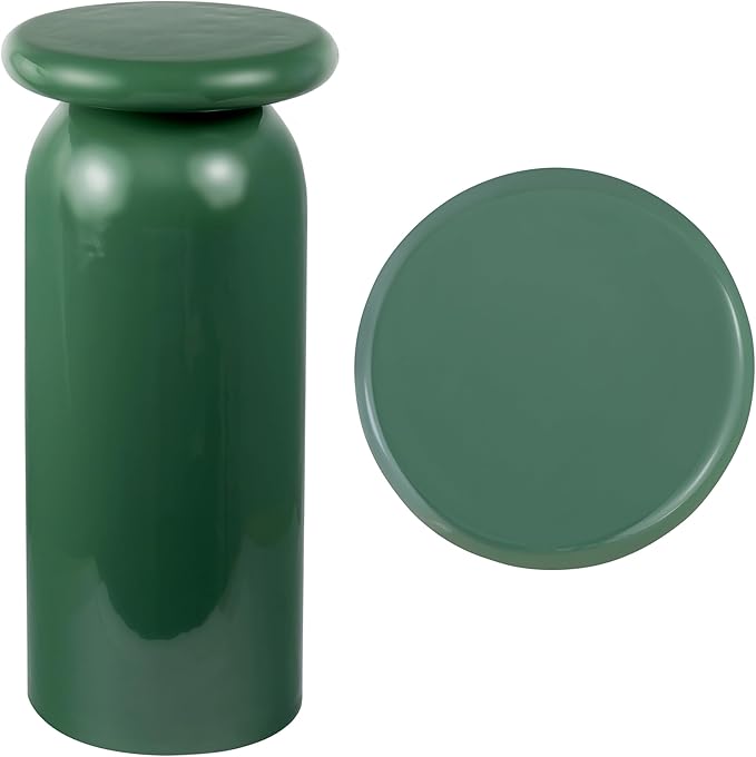JONATHAN Y END1008A Miles 22.75" Mid-Century Modern Metal Sleek Cylinder Drink by JONATHANY
