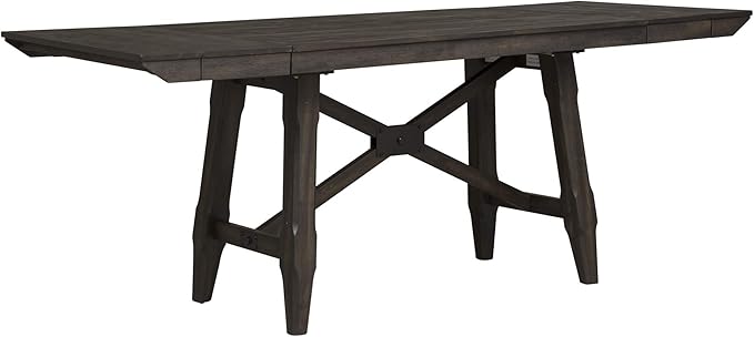 LIBERTY FURNITURE INDUSTRIES, INC. Double Bridge Trestle Table Set - Image 4