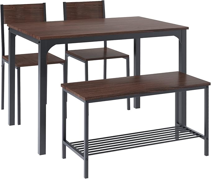 SogesHome 4-Piece Dining Table Set by SogesHome