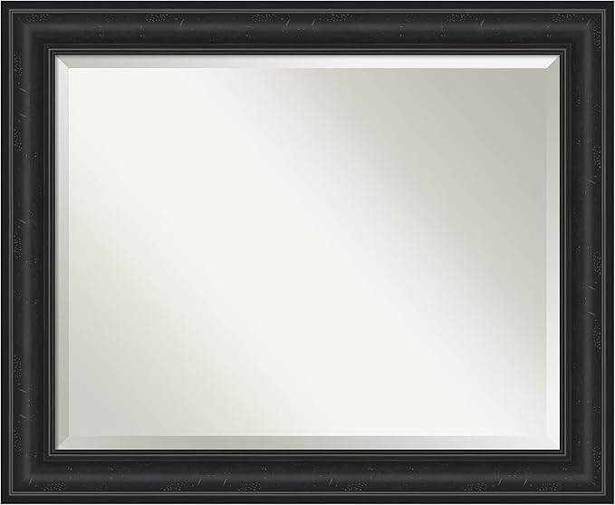 Amanti Art Black Bathroom Mirror by AmantiArt
