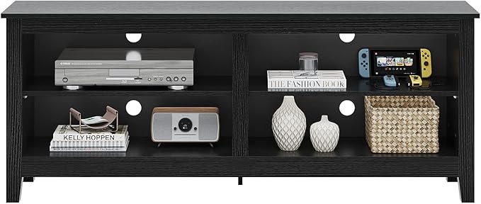Panana TV Stand, Classic 4 Cubby TV Stand - Image 4