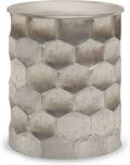 SIMPLIHOME Whitney Industrial 17 inch Wide Metal Storage Accent Side Table in by SimpliHome
