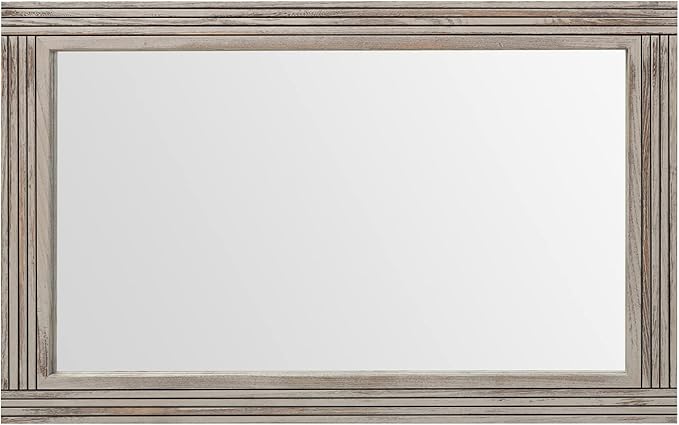 YOSHOOT Hand-Made Wooden Spliced Wall Mirror - Image 3