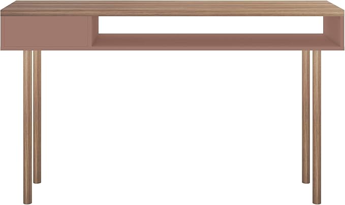Manhattan Comfort Windsor Modern 2 Shelves Entryway Accent Console Table - Image 7