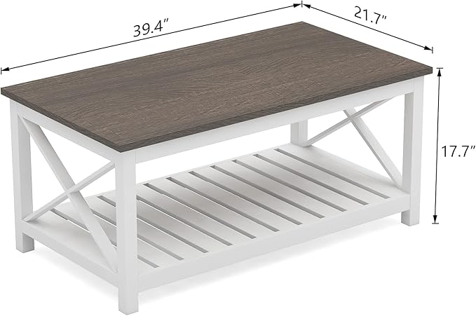ChooChoo Coffee Table, Rustic Farmhouse Table - Image 2