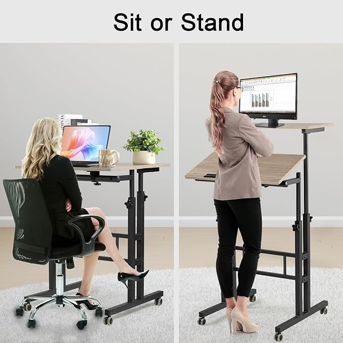 Hadulcet Mobile Standing Desk - Image 5