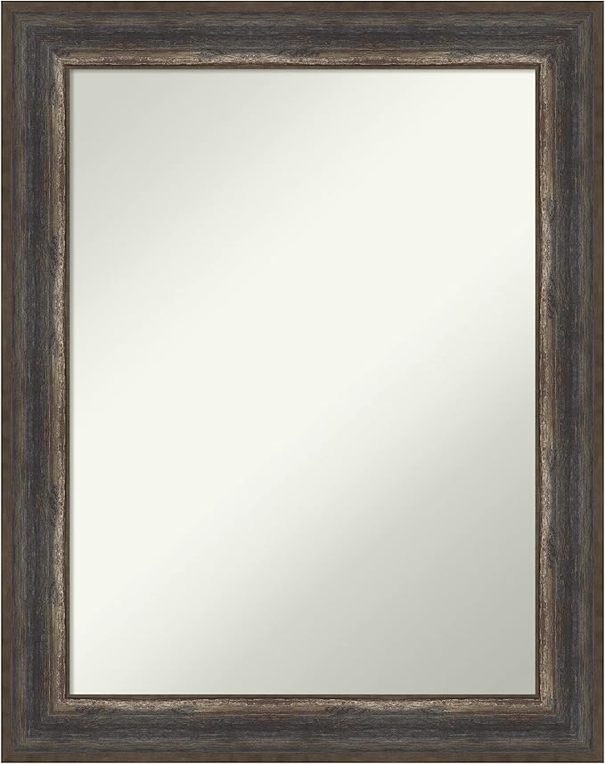 Amanti Art Brown Bathroom Mirror by AmantiArt