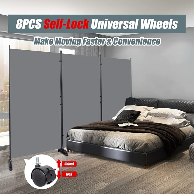 Room Divider Folding Privacy Screens - Image 3