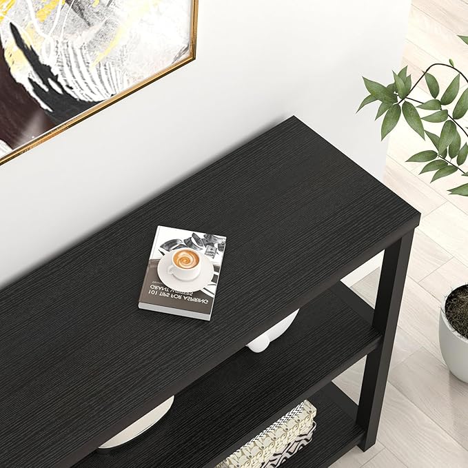 FOLUBAN Entryway Table, Modern Sofa Console Table - Image 3