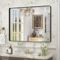 40x30 Inch Black Framed Bathroom Mirror by VANLIOBathroomMirror