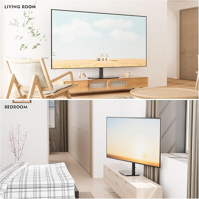 Universal Swivel TV Stand/Base Table Top Stand 40 to 86 inch TVs 110 Degree - Image 8