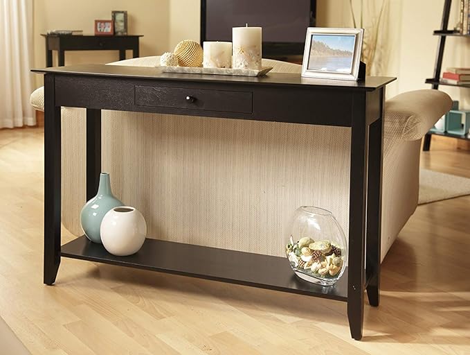 Convenience Concepts American Heritage 1 Drawer Console Table - Image 6