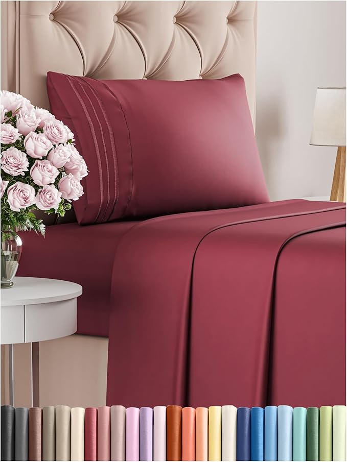 Twin Size 3 Piece Sheet Set by CGKUnlimited