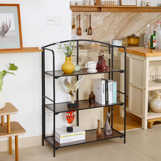 Crofy No Assembly Folding Bookshelf - Image 2