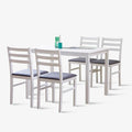 Livinia Seattle 5-Piece Wooden Dining Table Set by Livinia