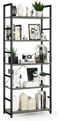 NUMENN 5 Tier Bookshelf, Tall Bookcase Shelf Storage Organizer, Modern Book by NUMENN