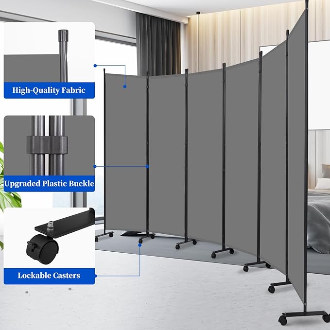 Room Divider 6FT Room Partition - Image 6