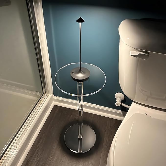 Small Drink Table, Acrylic Side Table, End Table - Image 4