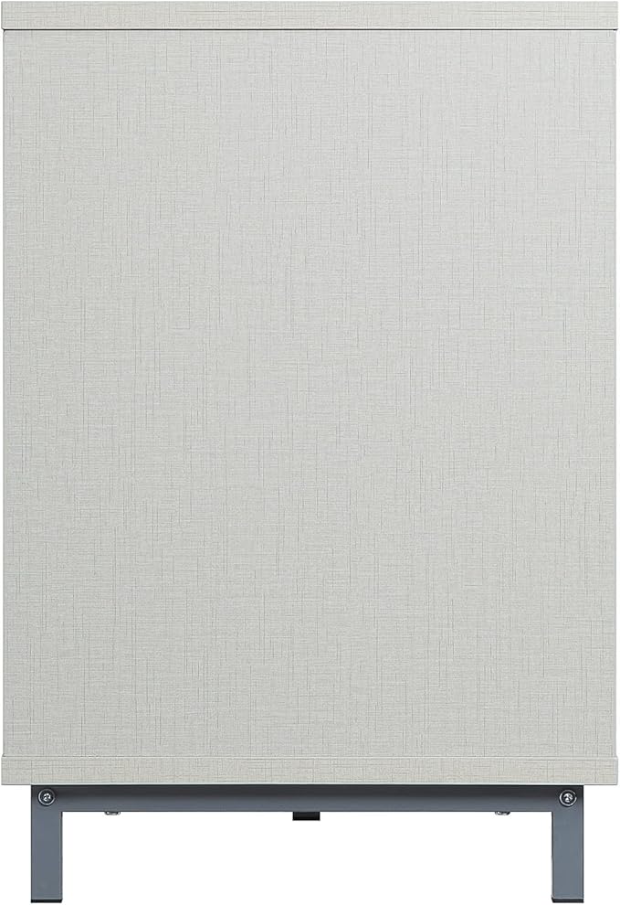 Manhattan Comfort Brighton 60" TV 7 Shelves, Tempered Glass Dividers and Media - Image 6