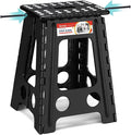 ACSTEP Folding Step Stool 17.5 Inch Heavy Duty Step Stool Foldable by ACSTEP