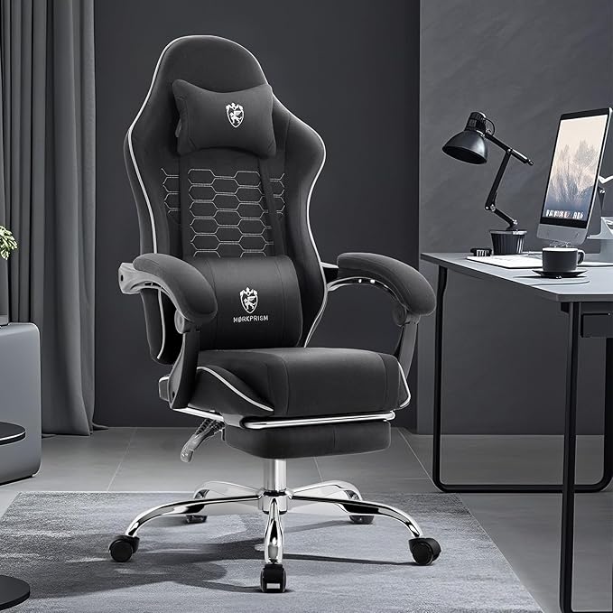 Gaming Chair Breathable Fabric, Computer Office Chair - Image 2