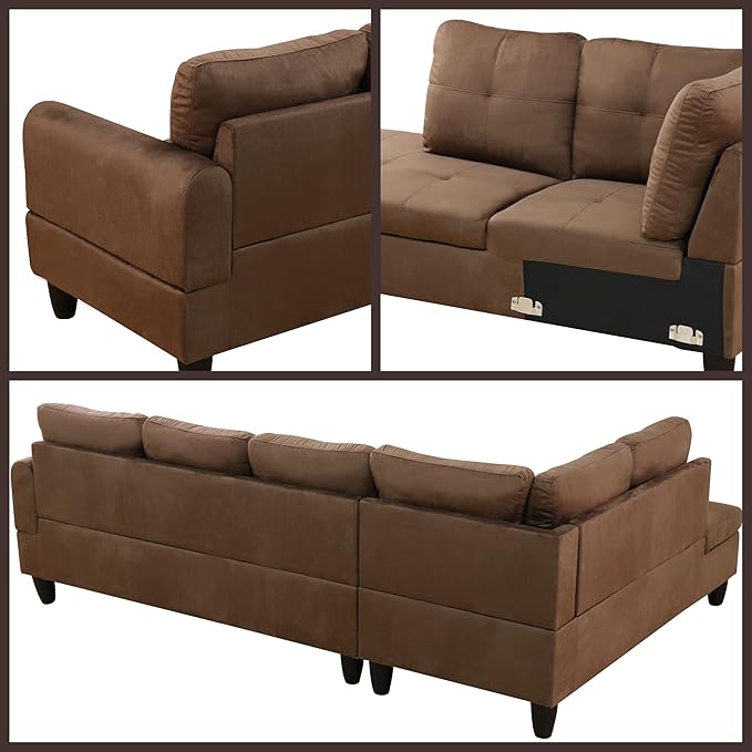 L Shaped Couch Sectional Couches - Image 6