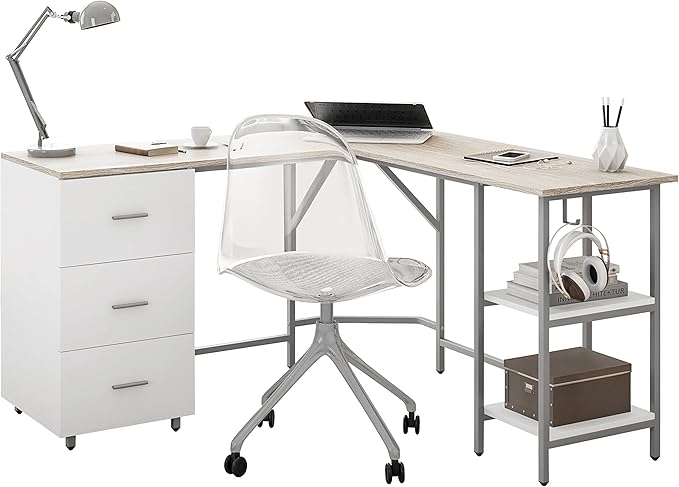 Techni Mobili L Shaped Desk by TechniMobili