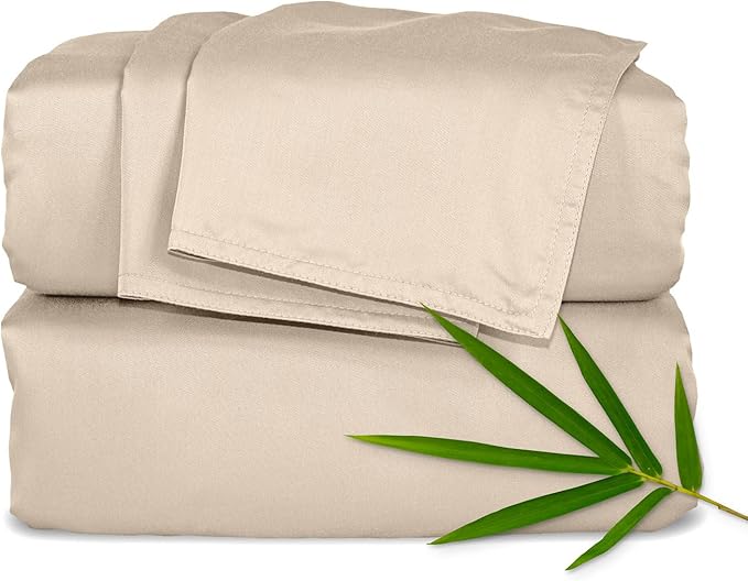 King Sheets by Pure Bamboo, Genuine 100% Organic Viscose Derived from Bamboo by PureBamboo