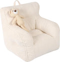 Kids Bean Bag Chair with a Plush Bear, Comfy Toddler Chair by MOMCAYWEX